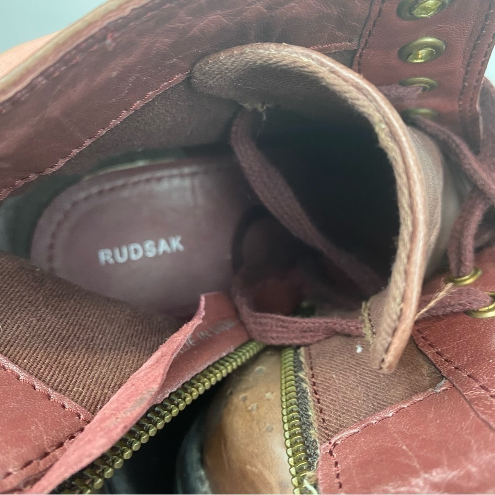 Rudsak • leather wingtip ankle boot - Picture 10 of 11